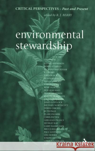 Environmental Stewardship Berry, Rj Sam 9780567030177 T&T Clark - książka