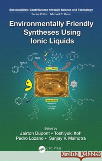 Environmentally Friendly Syntheses Using Ionic Liquids Toshiyuki Itoh Jairton DuPont Pedro Lozano 9781466579767 CRC Press - książka