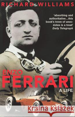 Enzo Ferrari: A Life Richard Williams 9780224059862 VINTAGE - książka