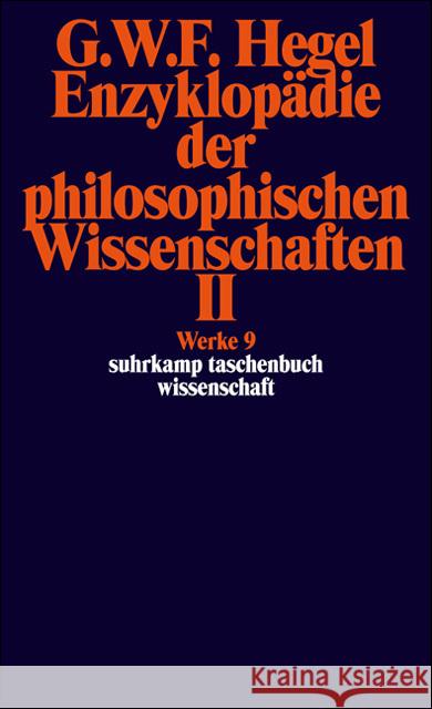 Enzyklopädie der philosophischen Wissenschaften im Grundrisse (1830). Tl.2 : Die Naturphilosophie. Mit d. mündl. Zusätzen Hegel, Georg W. Fr. Moldenhauer, Eva Michel, Karl M. 9783518282090 Suhrkamp - książka