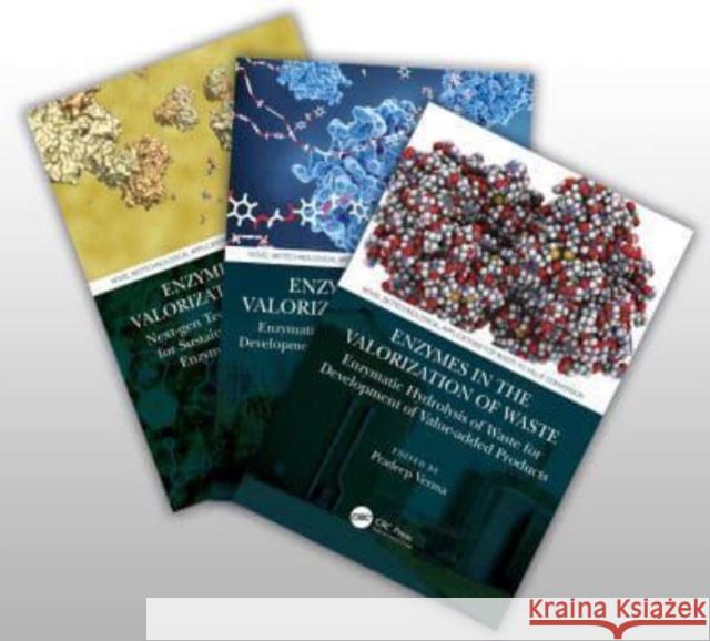 ENZYMES IN VALORIZATION OF WASTE THREE V PRADEEP VERMA 9781032035208 TAYLOR & FRANCIS - książka