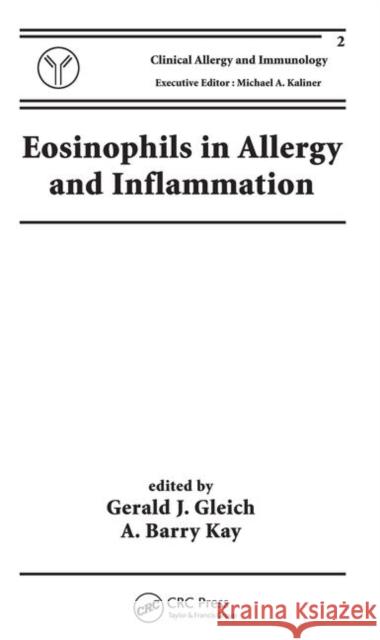 Eosinophils in Allergy and Inflammation  9780367455996 Taylor and Francis - książka