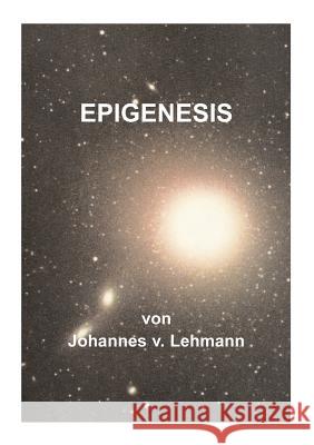 Epigenesis: Kein bürgerlicher Roman and not for everybody Johannes V Lehmann 9783848266371 Books on Demand - książka