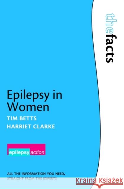 Epilepsy in Women Harriet Betts 9780199548835  - książka