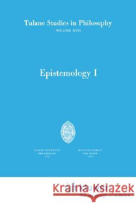 Epistemology I Peter M. Burkholder 9789024702916 Kluwer Academic Publishers - książka