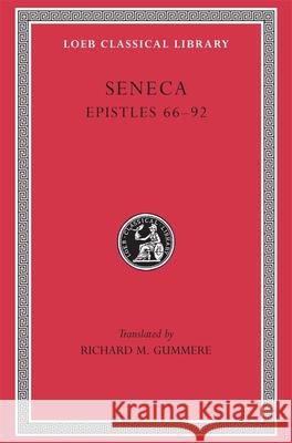 Epistles Seneca 9780674990852 Harvard University Press - książka
