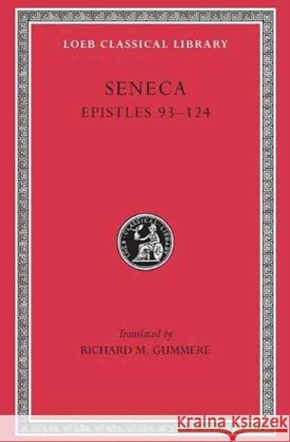 Epistles Seneca 9780674990869 Harvard University Press - książka