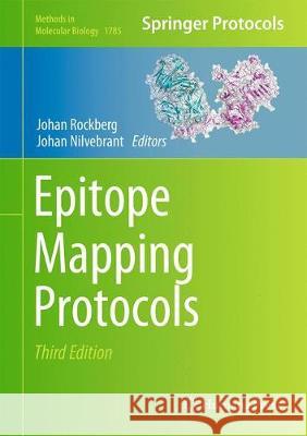 Epitope Mapping Protocols Johan Rockberg Johan Nilvebrant 9781493978397 Humana Press - książka
