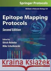 Epitope Mapping Protocols Ulrich Reineke Mike Schutkowski 9781617379246 Humana Press - książka