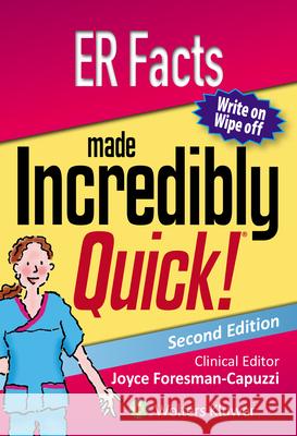 Er Facts Made Incredibly Quick Lippincott Williams & Wilkins 9781496363633 LWW - książka