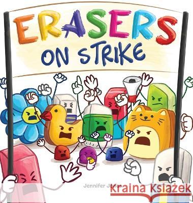 Erasers on Strike: A Funny, Rhyming, Read Aloud Kid\'s Book About Respect and Responsibility Jennifer Jones 9781637316078 Random Source - książka