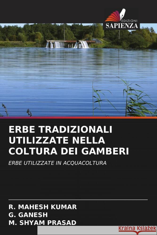 ERBE TRADIZIONALI UTILIZZATE NELLA COLTURA DEI GAMBERI KUMAR, R. MAHESH, Ganesh, G., PRASAD, M. SHYAM 9786204932613 Edizioni Sapienza - książka