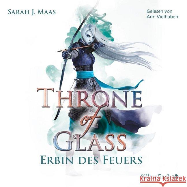 Erbin des Feuers, 3 MP3-CDs : 3 CDs, Lesung. MP3 Format. Ungekürzte Ausgabe Maas, Sarah J. 9783745600872 Silberfisch - książka