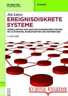 Ereignisdiskrete Systeme Lunze, Jan 9783110484670 de Gruyter Oldenbourg - książka