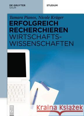 Erfolgreich recherchieren - Wirtschaftswissenschaften Martin Gorski 9783110300994 Walter de Gruyter - książka