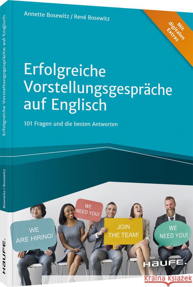 Erfolgreiche Vorstellungsgespräche auf Englisch Bosewitz, Annette, Bosewitz, René 9783648155110 Haufe - książka