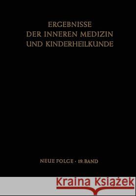 Ergebnisse Der Inneren Medizin Und Kinderheilkunde L. Heilmeyer 9783642948619 Springer - książka
