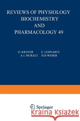 Ergebnisse Der Physiologie, Biologischen Chemie Und Experimentellen Pharmakologie Krayer, O. 9783540021353 Not Avail - książka