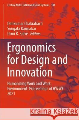 Ergonomics for Design and Innovation  9783030942793 Springer International Publishing - książka