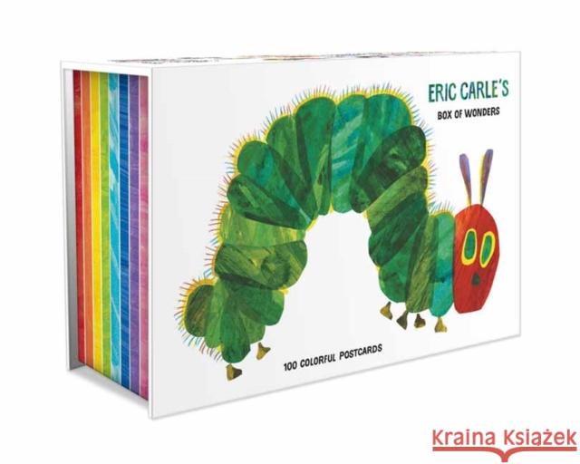 Eric Carle's Box of Wonders: 100 Colorful Postcards Eric Carle 9780593236536 Clarkson Potter Publishers - książka