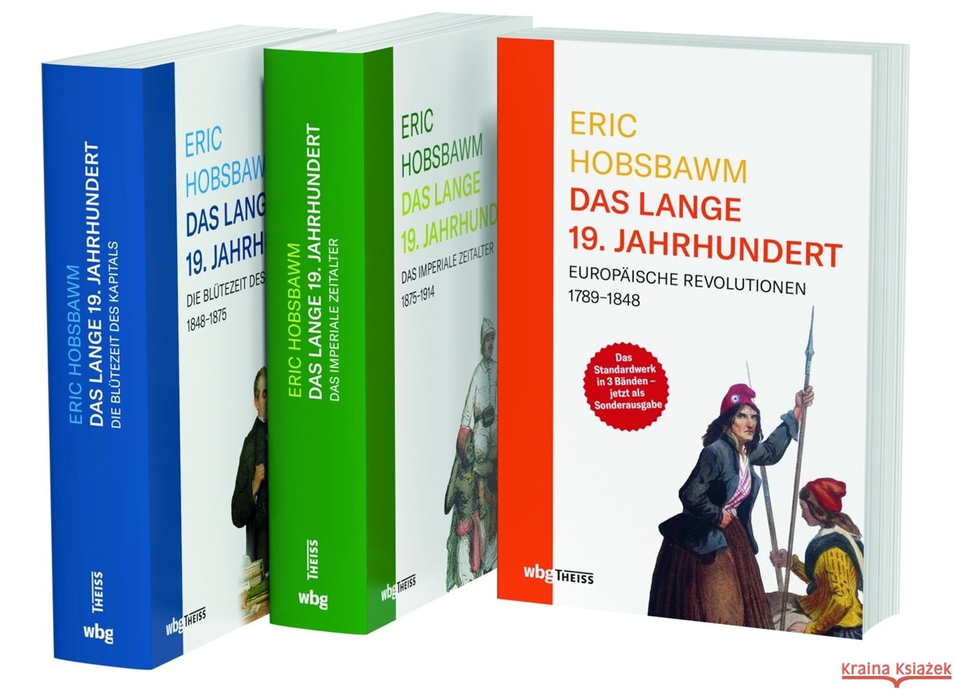 Eric Hobsbawm: Das lange 19. Jahrhundert, 3 Teile Hobsbawm, Eric 9783806244830 WBG Theiss - książka