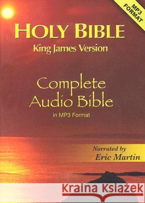 Eric Martin Bible-KJV - audiobook Eric Martin 9781930034112 Casscom Media - książka