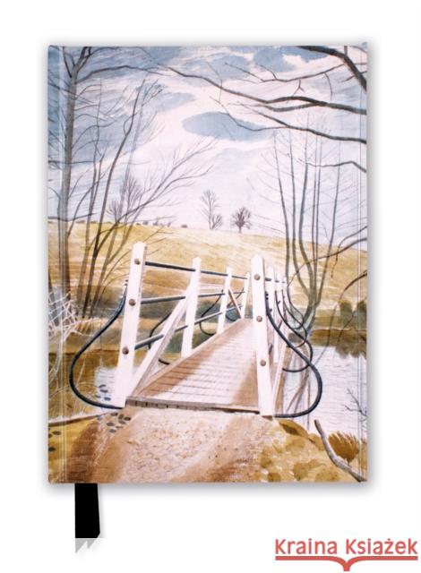 Eric Ravilious: Iron Bridge at Ewenbridge (Foiled Journal) Flame Tree Studio 9781839644559 Flame Tree Gift - książka