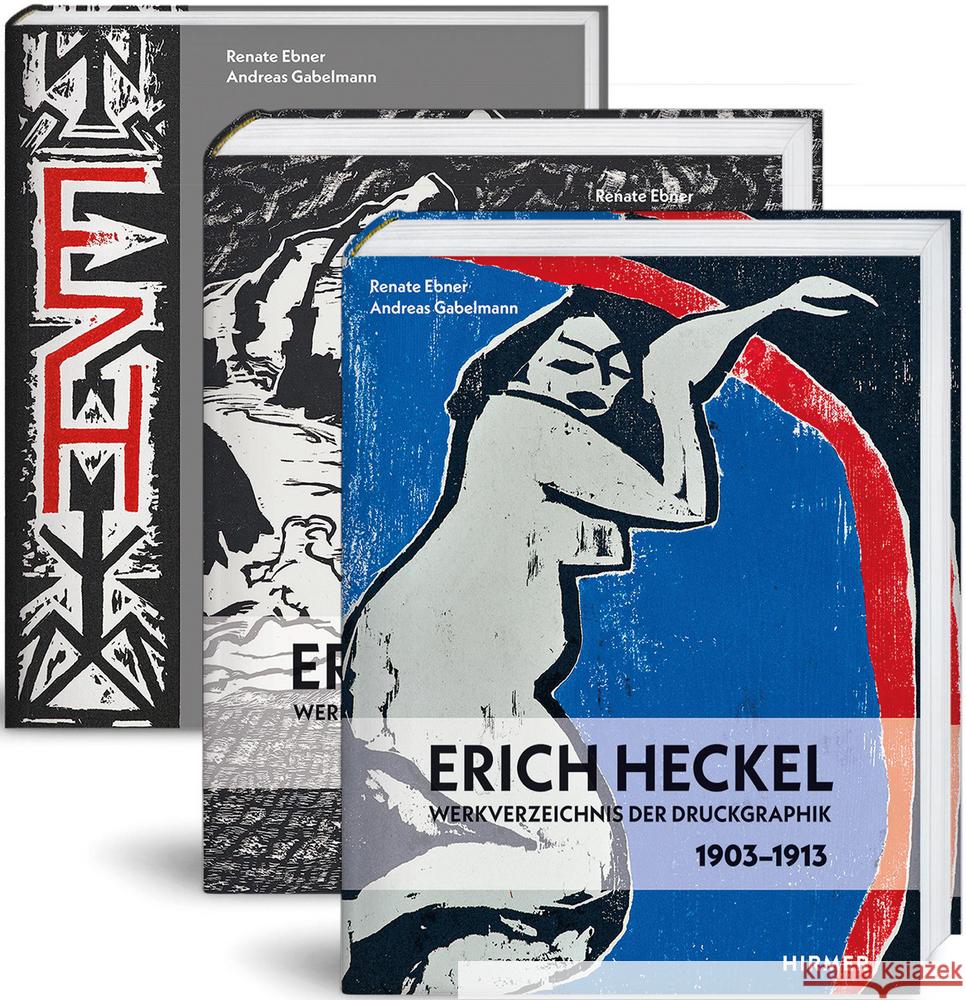 Erich Heckel Ebner, Renate, Gabelmann, Andreas, Geissler, Hans 9783777437934 Hirmer - książka