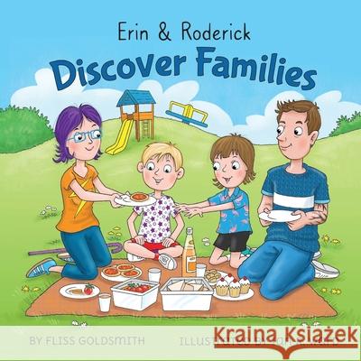 Erin & Roderick Discover Families Fliss Goldsmith, Purple Diamond Press, Ian R Ward 9781735537290 Purple Diamond Press - książka