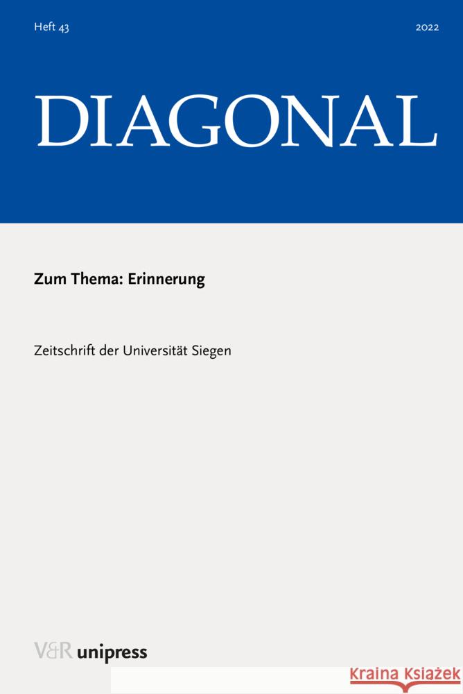 Erinnerung Gero Hoch Hildegard Schroteler-Von Brandt Angela Schwarz 9783847114765 V&R Unipress - książka