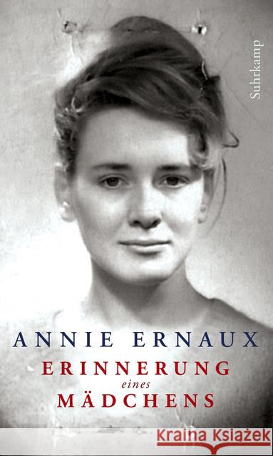 Erinnerung eines Mädchens Ernaux, Annie 9783518427927 Suhrkamp - książka