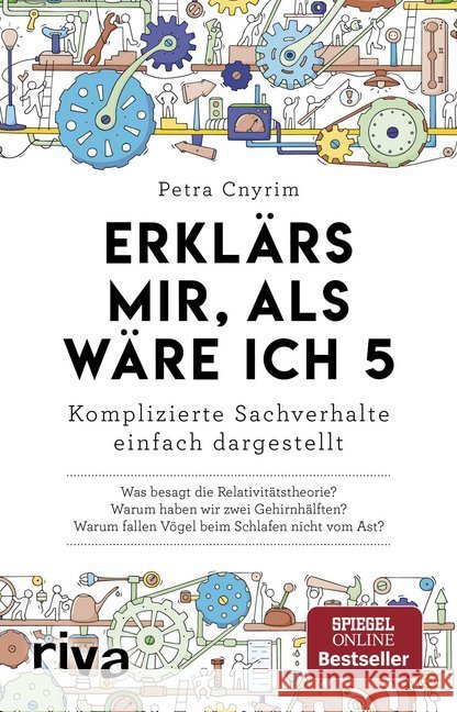 Erklär's mir, als wäre ich 5 : Komplizierte Sachverhalte einfach dargestellt Cnyrim, Petra 9783742302830 Riva - książka