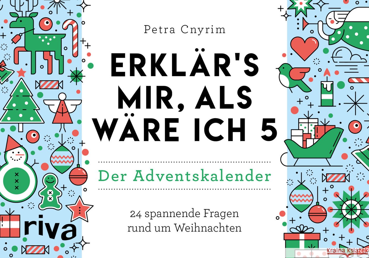 Erklärs mir, als wäre ich 5 - Der Adventskalender Cnyrim, Petra 9783742313782 riva Verlag - książka