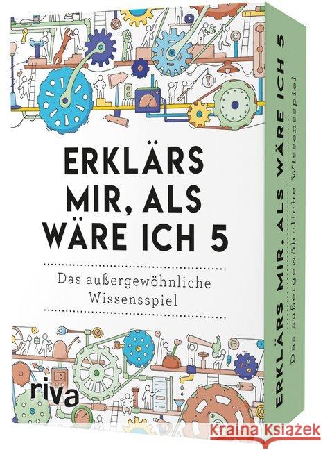 Erklärs mir, als wäre ich 5 (Spiel) : Das außergewöhnliche Wissensspiel Graf, Carolina 9783742308474 riva - książka