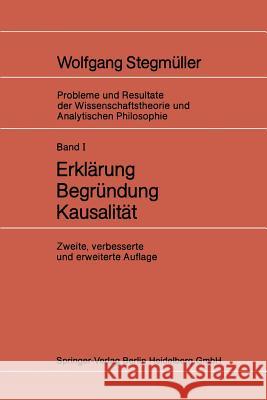 Erklärung Begründung Kausalität Varga Von Kibed, Matthias 9783642617676 Springer - książka