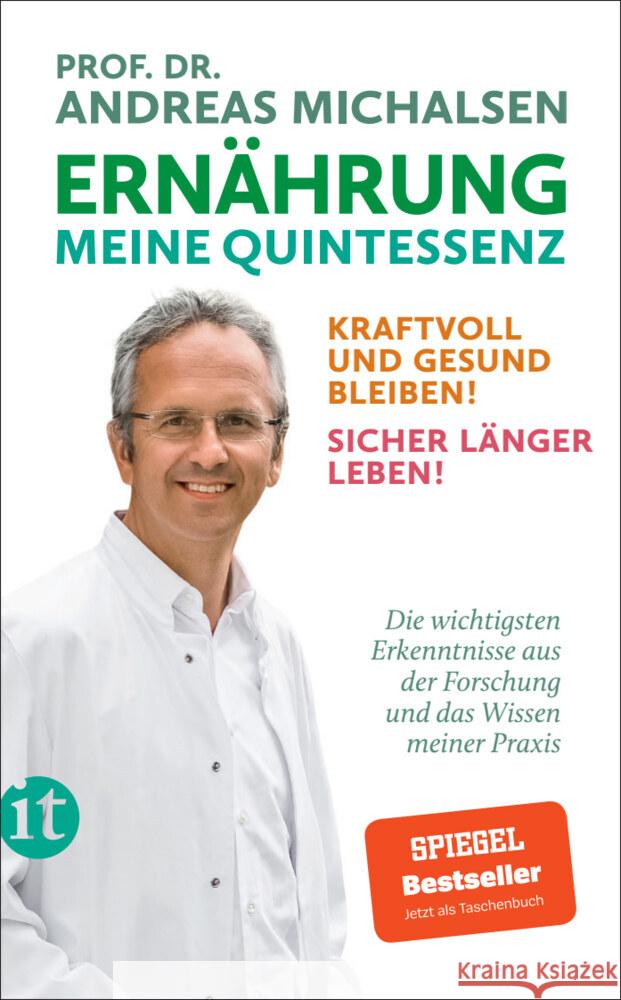 Ernährung. Meine Quintessenz Michalsen, Andreas 9783458684381 Insel Verlag - książka