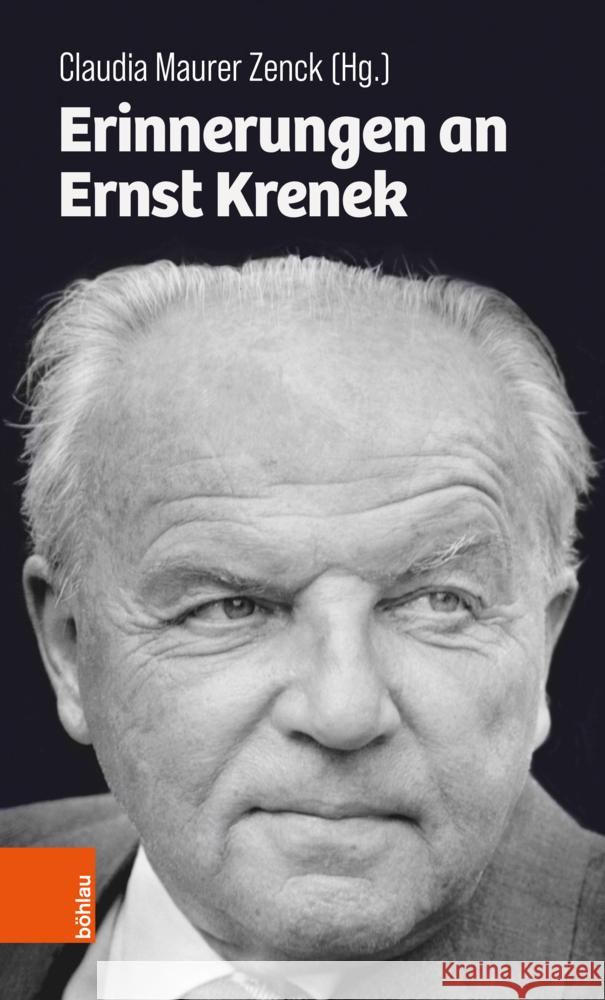 Ernst Krenek - Erinnerungen an Einen Unangepassten Claudia Maurer Zenck 9783205221982 Bohlau Verlag - książka