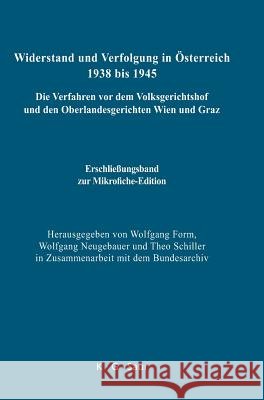 Erschließungsband zur Mikrofiche-Edition Wolfgang Form, Wolfgang Neugebauer, Theo Schiller, Wolfgang Form, Wolfgang Form, Wolfgang Neugebauer, Theo Schiller 9783598356261 Walter de Gruyter & Co - książka