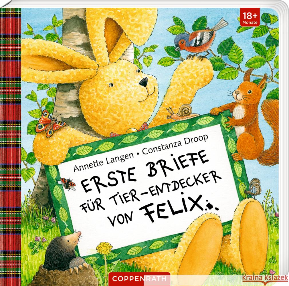 Erste Briefe für Tier-Entdecker von Felix Langen, Annette 9783649646662 Coppenrath, Münster - książka