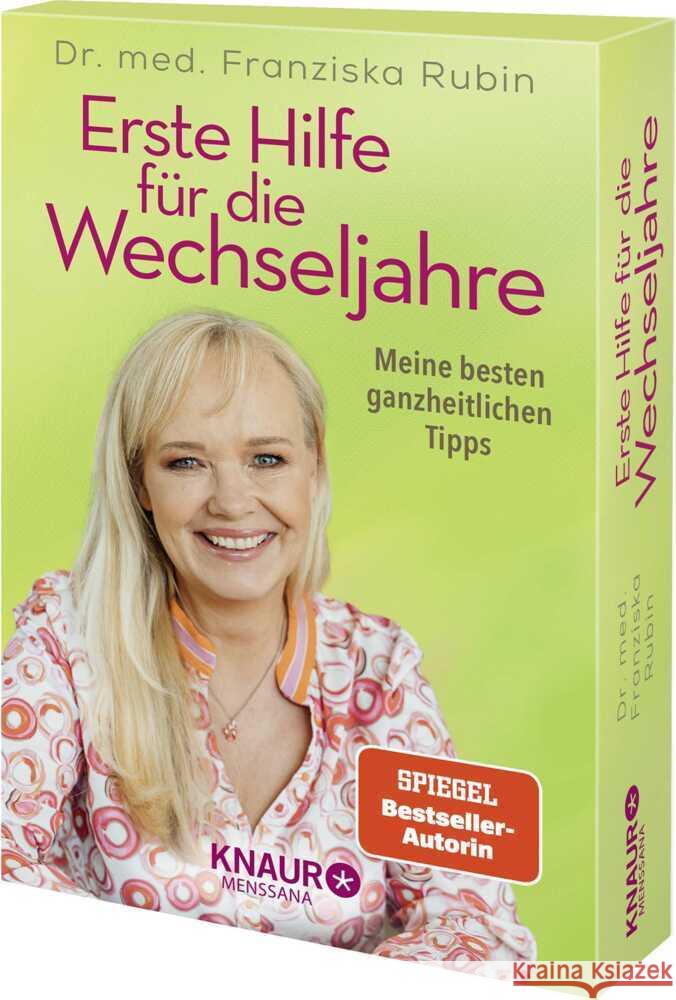 Erste Hilfe für die Wechseljahre Rubin, Franziska 9783426659151 Knaur MensSana HC - książka