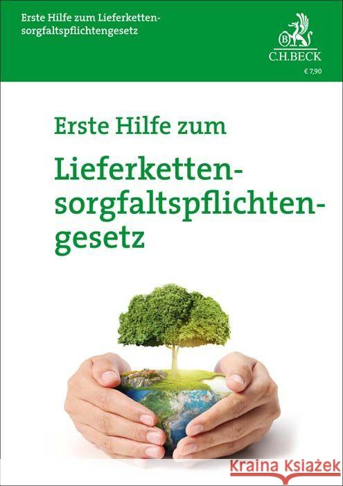 Erste Hilfe zum Lieferkettensorgfaltspflichtengesetz Thoms, Anahita 9783406796890 Beck Juristischer Verlag - książka