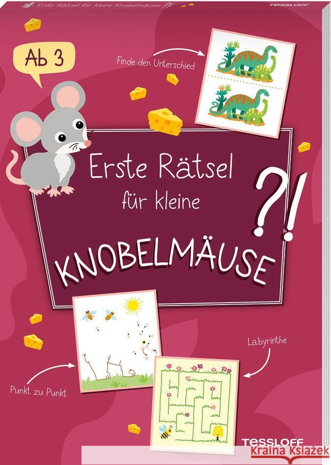 Erste Rätsel für kleine Knobelmäuse  9783788645878 Tessloff Verlag Ragnar Tessloff GmbH & Co. KG - książka