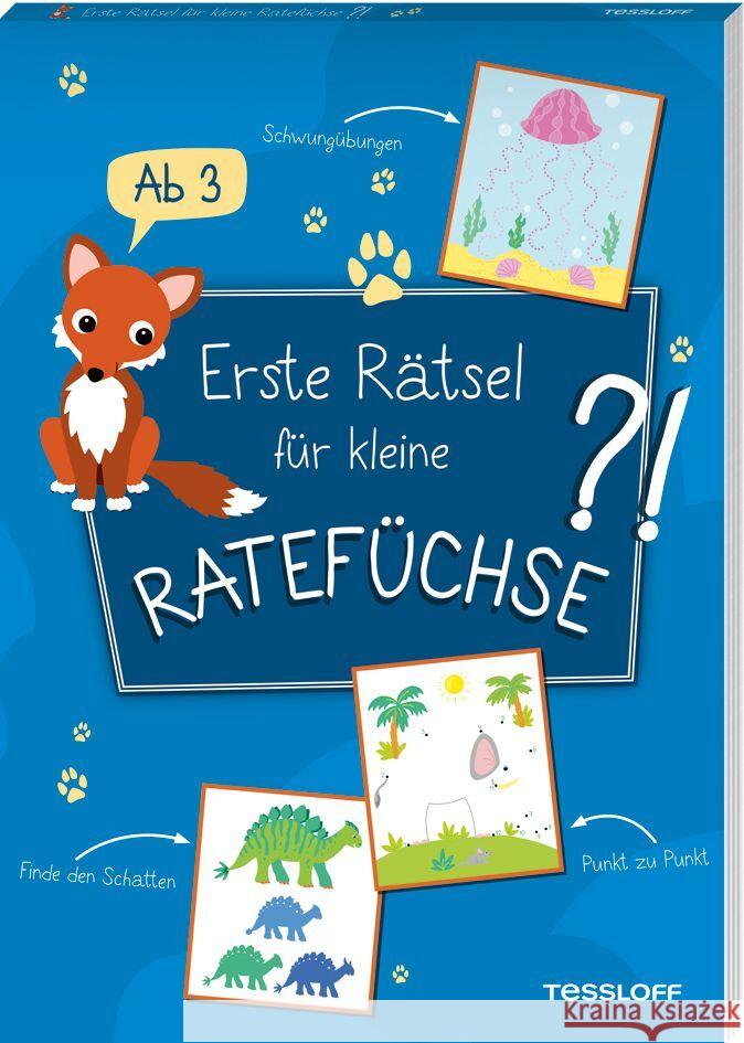 Erste Rätsel für kleine Ratefüchse  9783788645861 Tessloff Verlag Ragnar Tessloff GmbH & Co. KG - książka