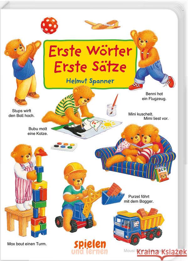 Erste Wörter - Erste Sätze Spanner, Helmut 9783910295025 Oberstebrink - książka