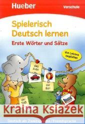 Erste Wörter und Sätze, Vorschule Holweck, Agnes Trust, Bettina   9783190094707 Hueber - książka