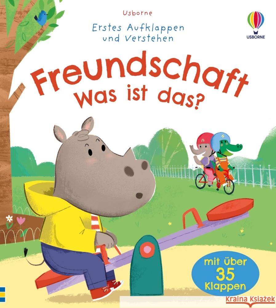 Erstes Aufklappen und Verstehen: Freundschaft - Was ist das? Sousa, Ashe de 9781035704446 Usborne Verlag - książka