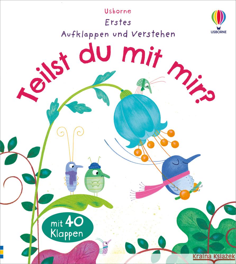 Erstes Aufklappen und Verstehen: Teilst du mit mir? Daynes, Katie 9781789417807 Usborne Verlag - książka