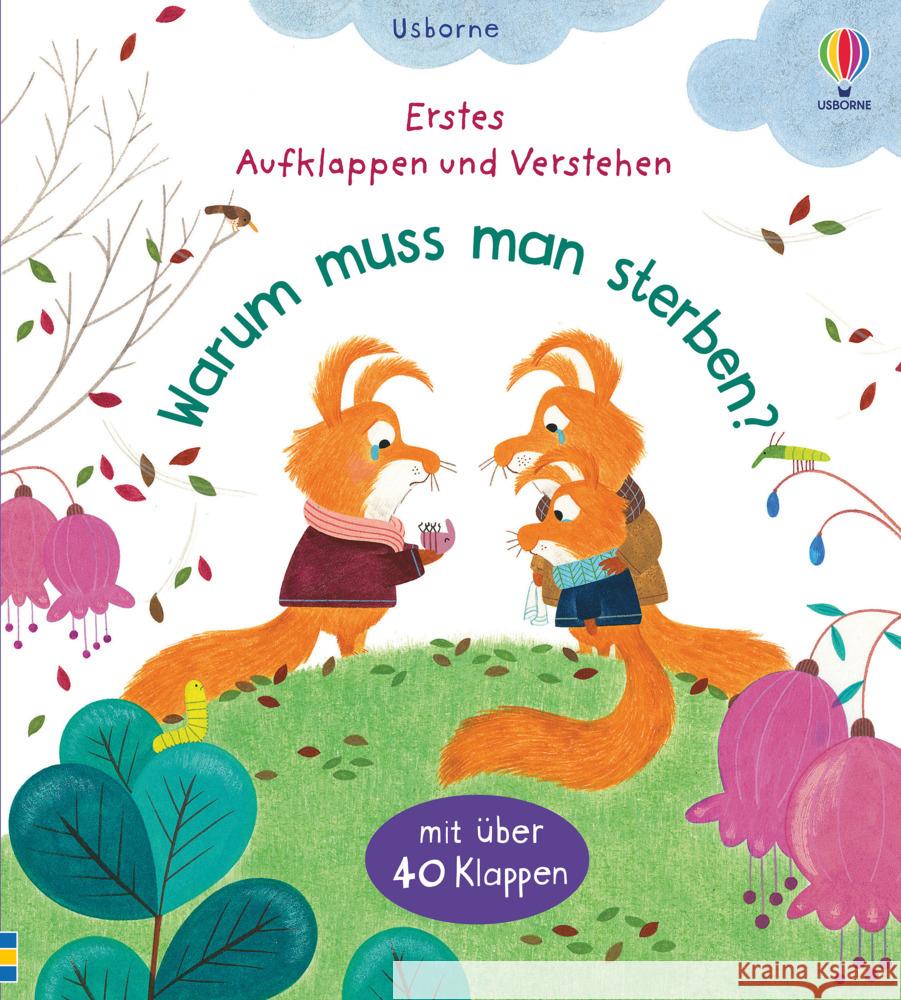 Erstes Aufklappen und Verstehen: Warum muss man sterben? Daynes, Katie 9781789414608 Usborne Verlag - książka