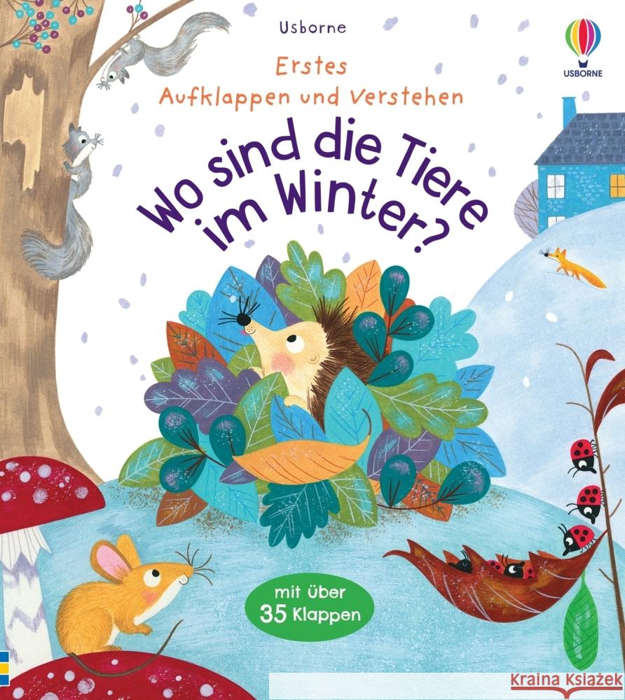 Erstes Aufklappen und Verstehen: Wo sind die Tiere im Winter? Daynes, Katie 9781035700356 Usborne Verlag - książka