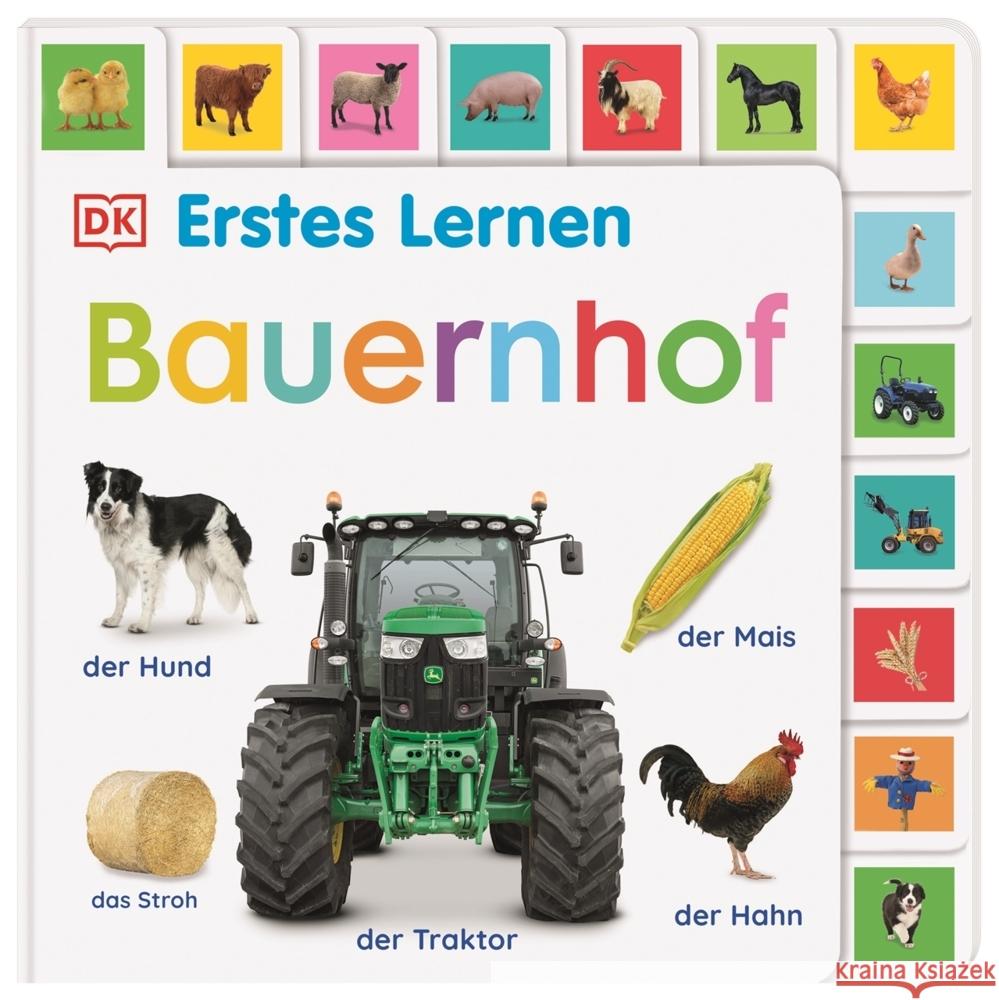 Erstes Lernen. Bauernhof  9783831044139 Dorling Kindersley Verlag - książka